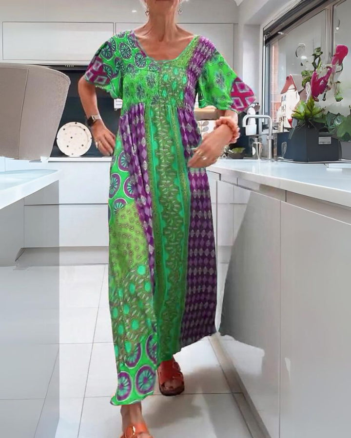 KIMI™ - Free Spirit Flowy Maxi Dress - Beaumonts Closet Toronto
