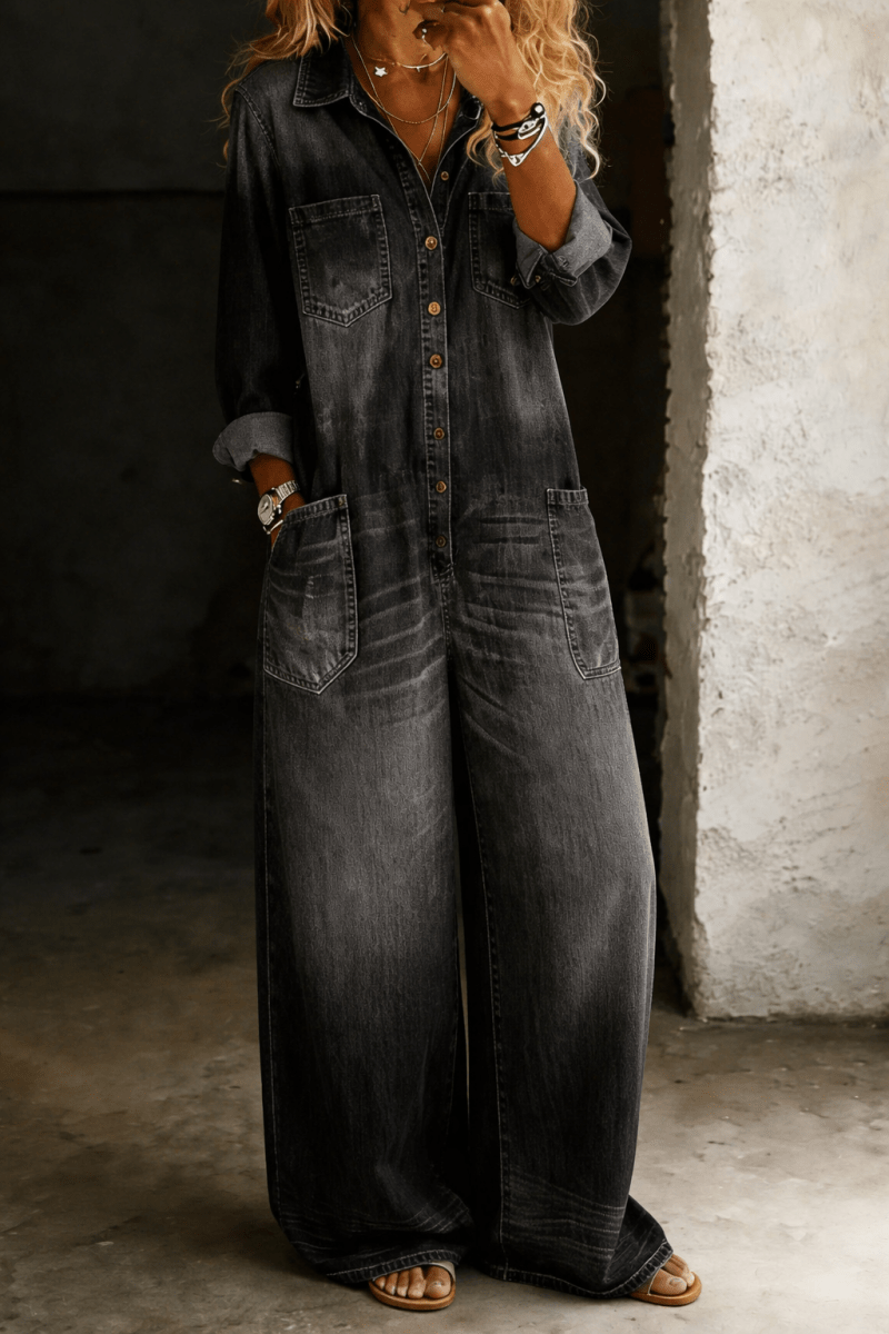 Lena | Casual Comfort Jumpsuit - Beaumonts Closet Toronto