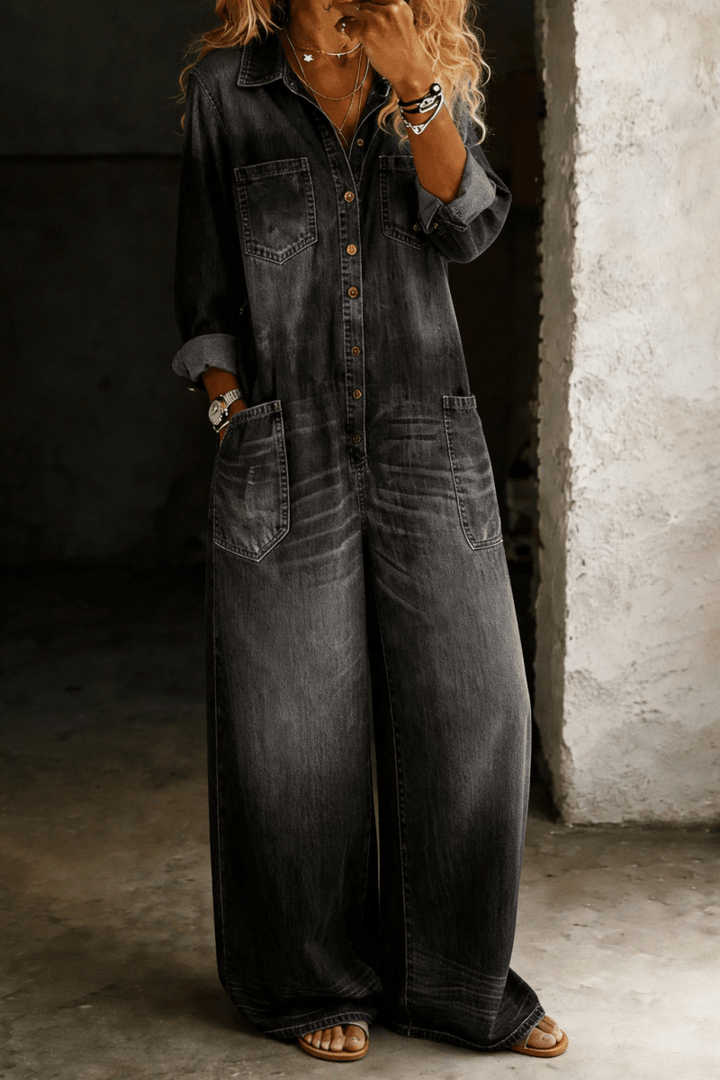 Lena | Casual Comfort Jumpsuit - Beaumonts Closet Toronto