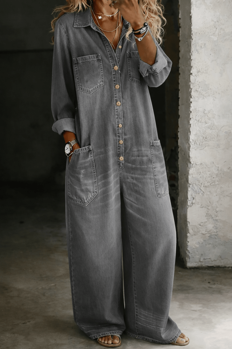 Lena | Casual Comfort Jumpsuit - Beaumonts Closet Toronto