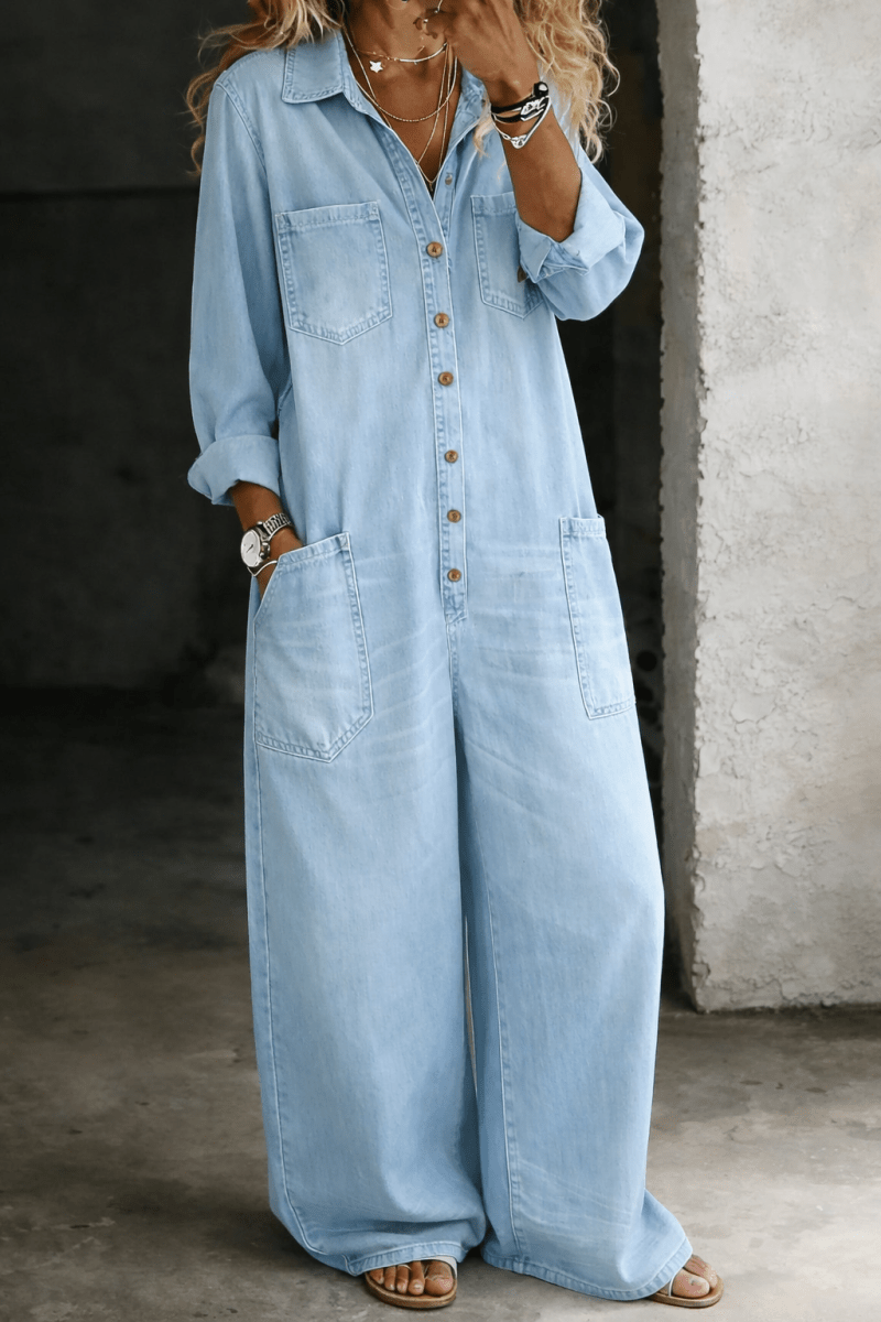 Lena | Casual Comfort Jumpsuit - Beaumonts Closet Toronto