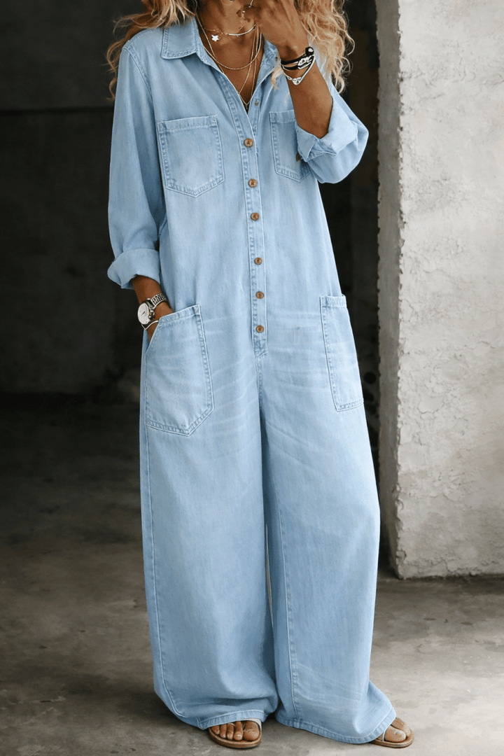 Lena | Casual Comfort Jumpsuit - Beaumonts Closet Toronto