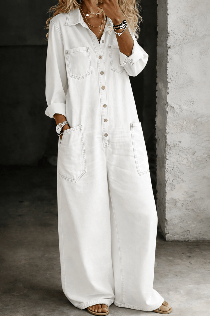 Lena | Casual Comfort Jumpsuit - Beaumonts Closet Toronto