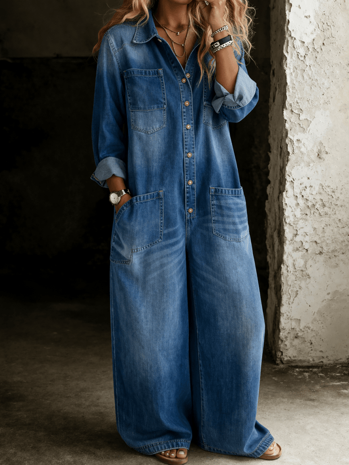Lena | Casual Comfort Jumpsuit - Beaumonts Closet Toronto