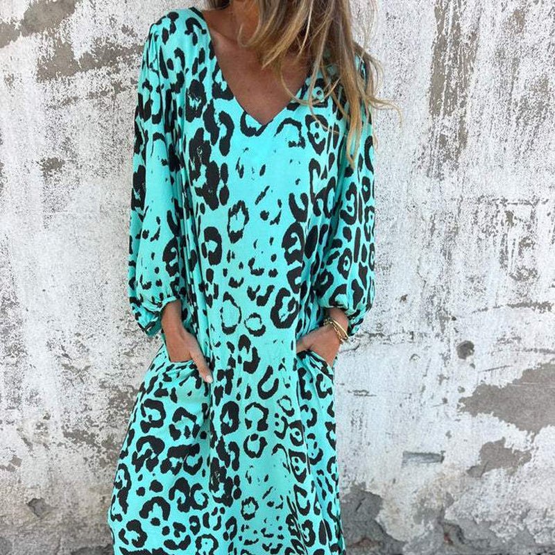 LYNA™ - Wild Elegance Dress - Beaumonts Closet Toronto