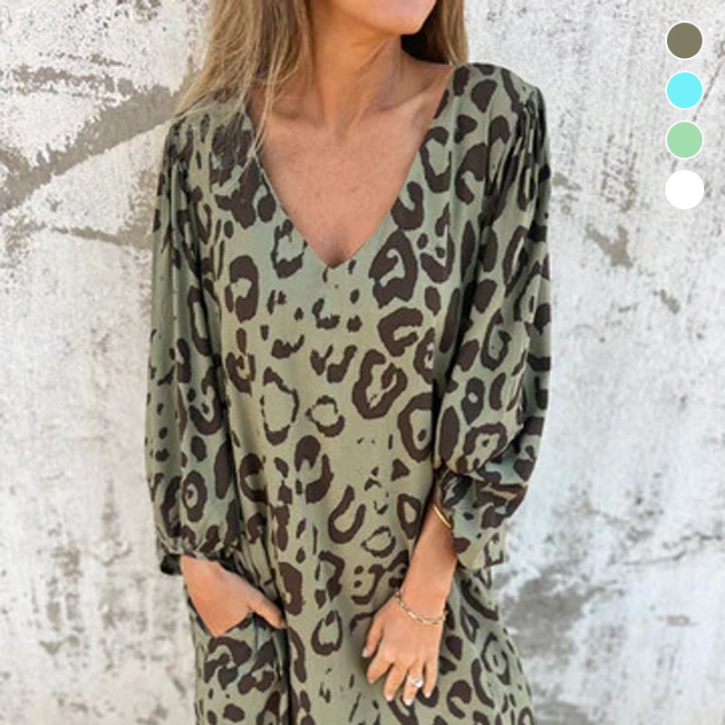 LYNA™ - Wild Elegance Dress - Beaumonts Closet Toronto