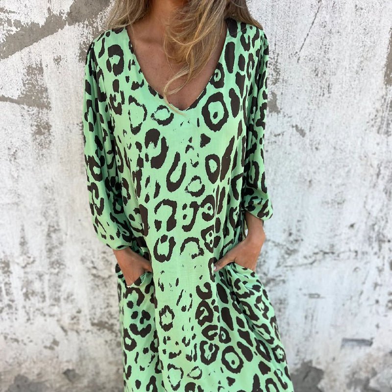 LYNA™ - Wild Elegance Dress - Beaumonts Closet Toronto