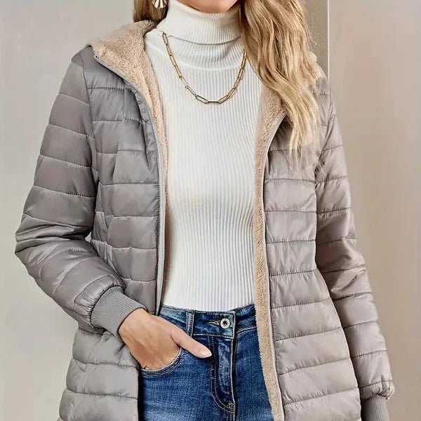 MAISIE™ | Elegant Quilted Jacket - Beaumonts Closet Toronto