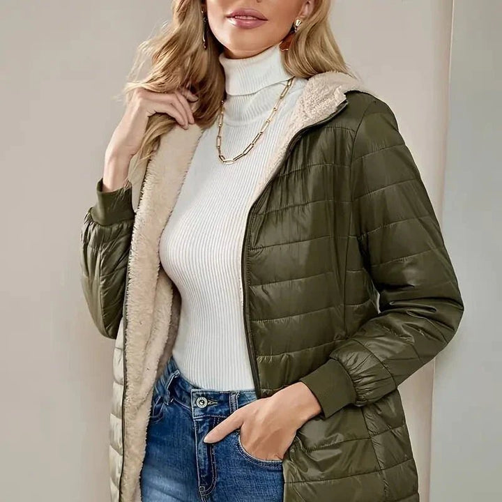 MAISIE™ | Elegant Quilted Jacket - Beaumonts Closet Toronto