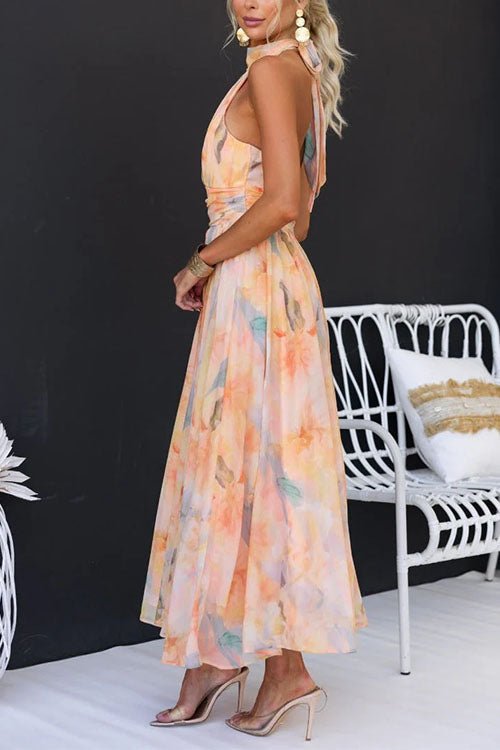Marielle™ | Floral Elegance Dress - Beaumonts Closet Toronto