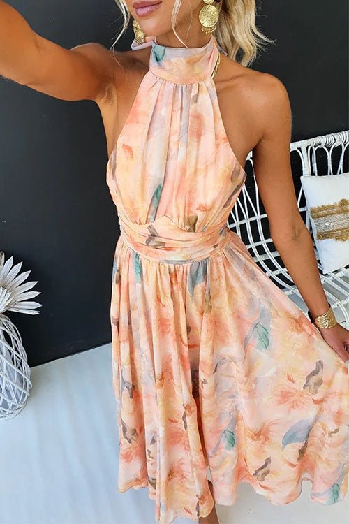 Marielle™ | Floral Elegance Dress - Beaumonts Closet Toronto
