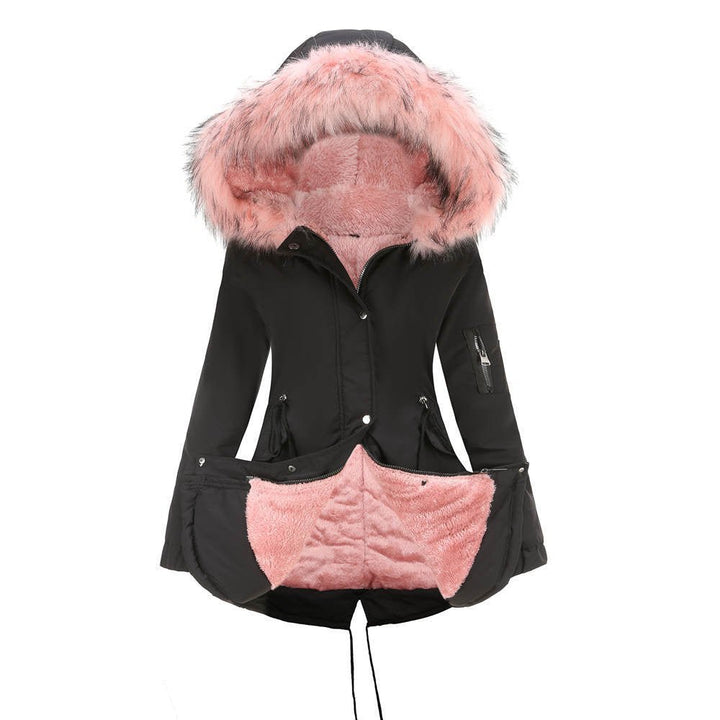 MARINA™ | Warm Velvet - Trimmed Parka - Beaumonts Closet Toronto