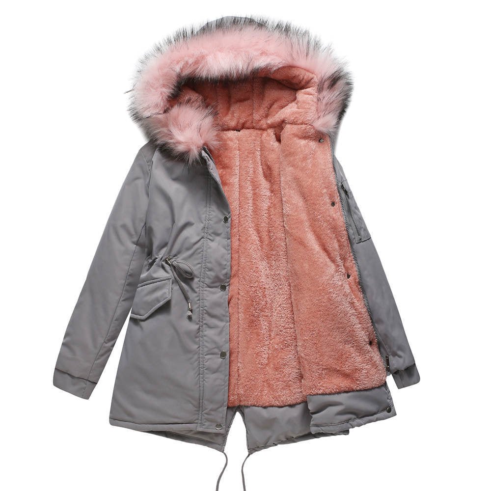 MARINA™ | Warm Velvet - Trimmed Parka - Beaumonts Closet Toronto