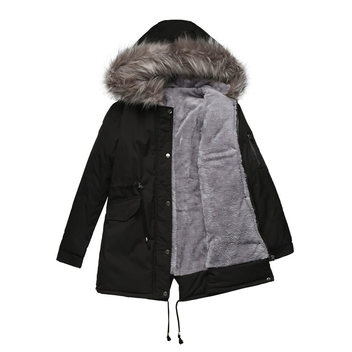 MARINA™ | Warm Velvet - Trimmed Parka - Beaumonts Closet Toronto