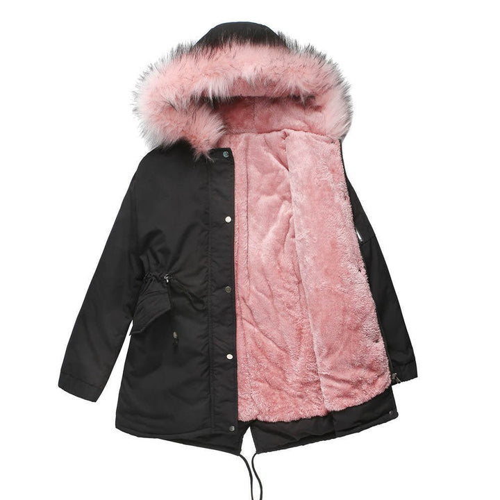 MARINA™ | Warm Velvet - Trimmed Parka - Beaumonts Closet Toronto