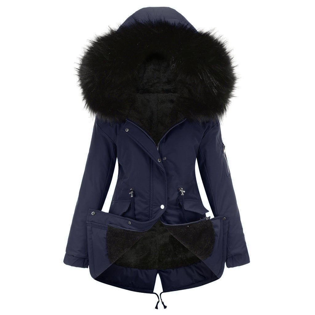 MARINA™ | Warm Velvet - Trimmed Parka - Beaumonts Closet Toronto