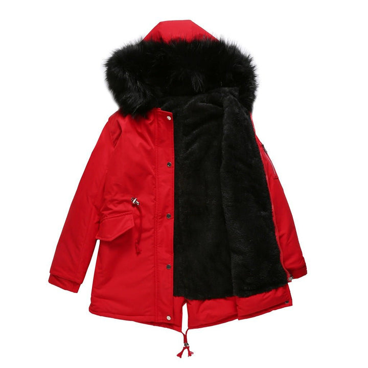 MARINA™ | Warm Velvet - Trimmed Parka - Beaumonts Closet Toronto