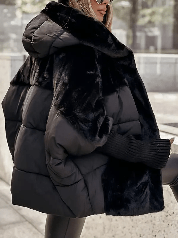 MARISA™ - Plush Comfort Hooded Jacket - Beaumonts Closet Toronto