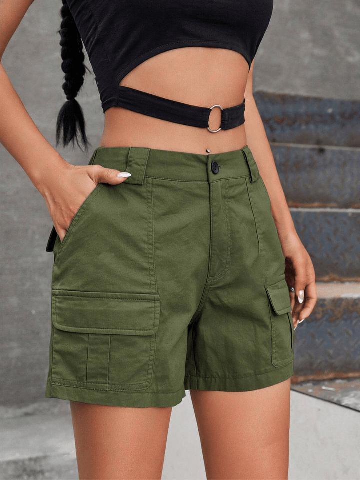 MARISOL™ - Comfy Cargo Shorts - Beaumonts Closet Toronto