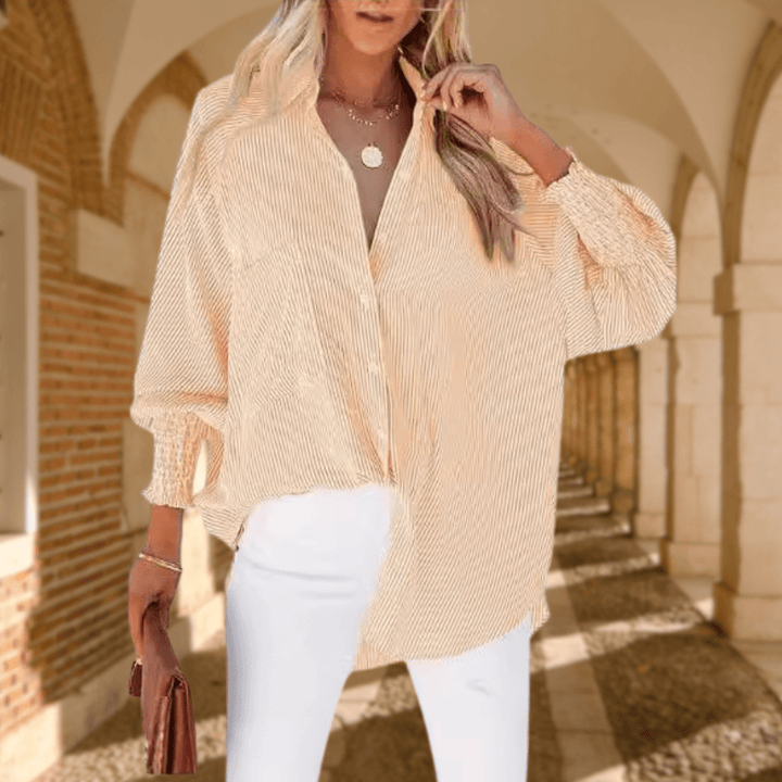 MAUDE™ – Everyday Relaxed - Fit Shirt - Beaumonts Closet Toronto
