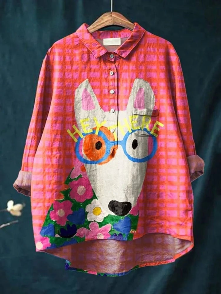 MAYE™ - Dog Art Shirt - Beaumonts Closet Toronto