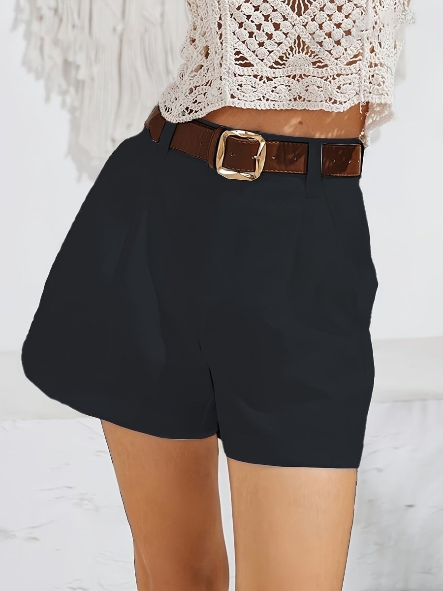 MÉLANIE™ - Chic High - Waist Shorts - Beaumonts Closet Toronto