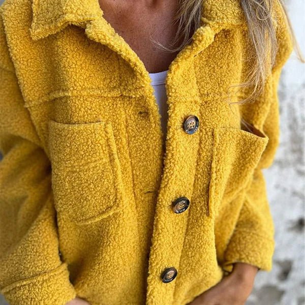 MOIRA™ - Relaxed Fit Fleece Jacket - Beaumonts Closet Toronto