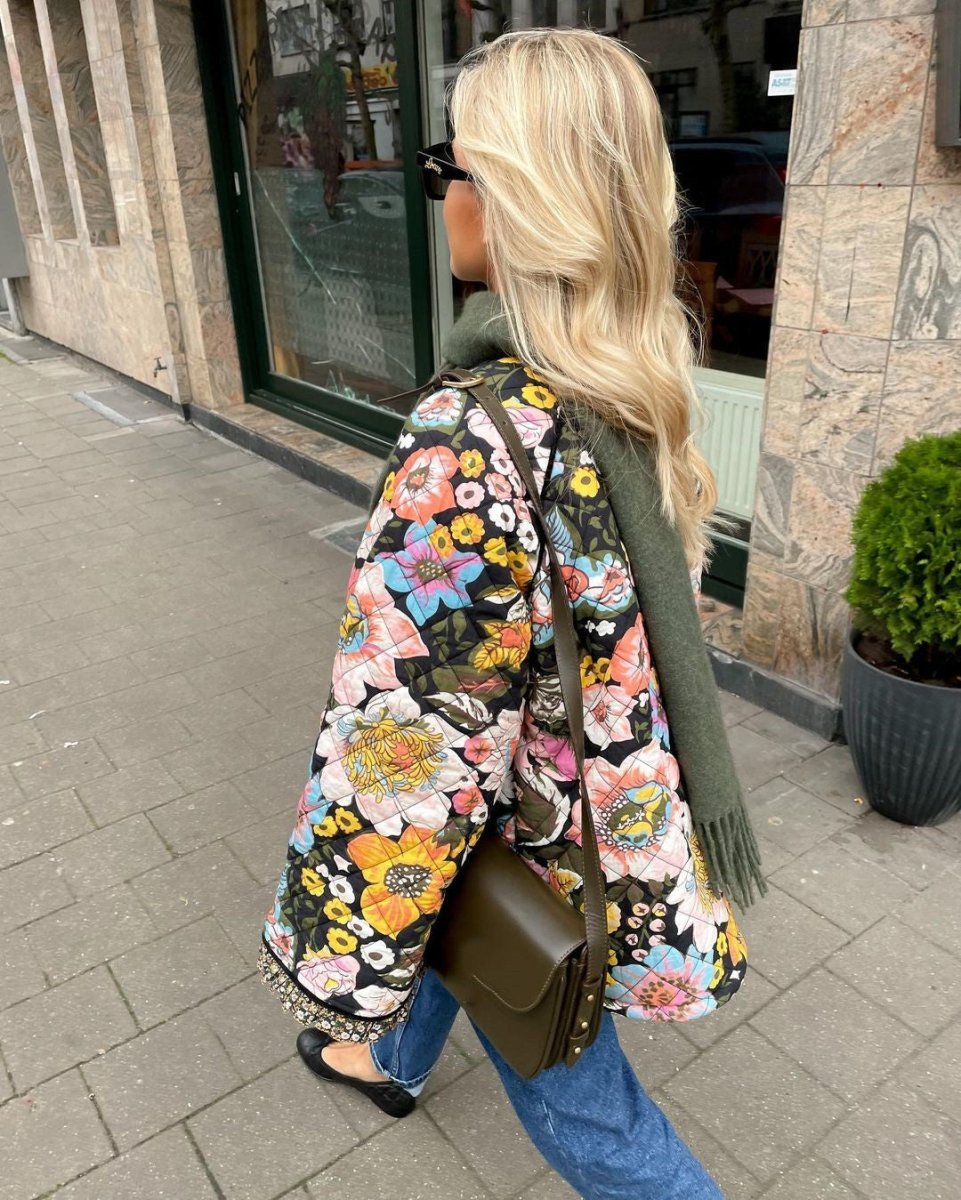 NICOLE™ - Trendy Printed Jacket - Beaumonts Closet Toronto