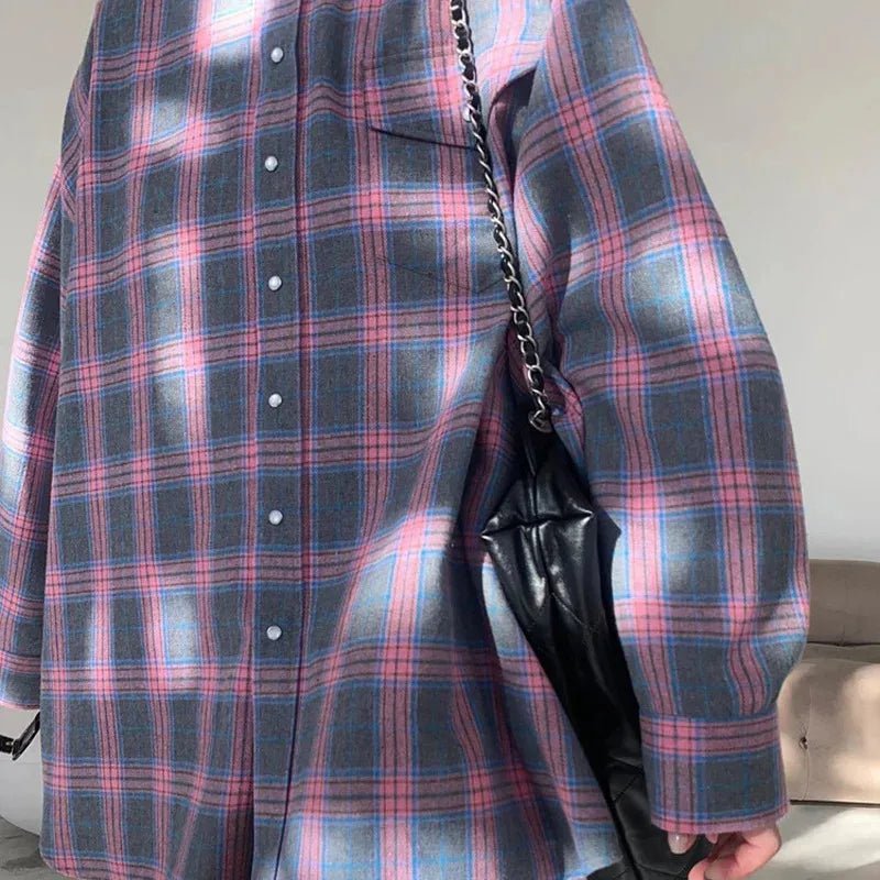 Norah | Casual Plain Flannel - Beaumonts Closet Toronto