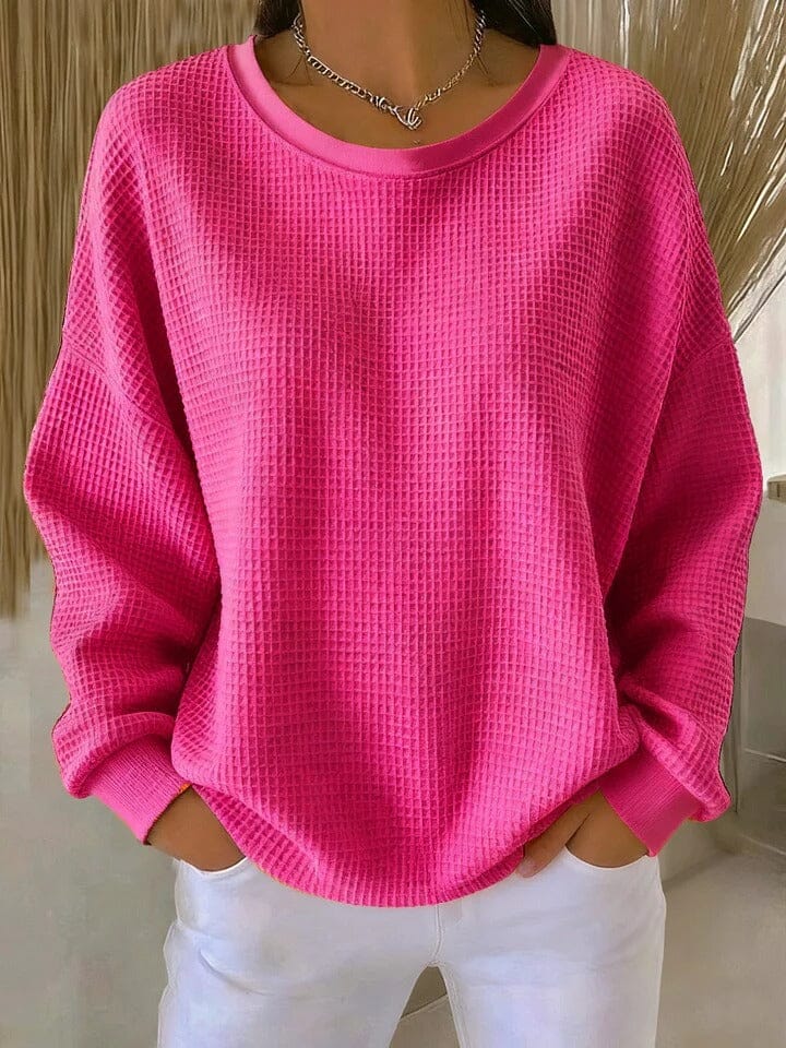 Nova - Classic Sweater Beaumonts Closet Toronto Fuchsia XS 