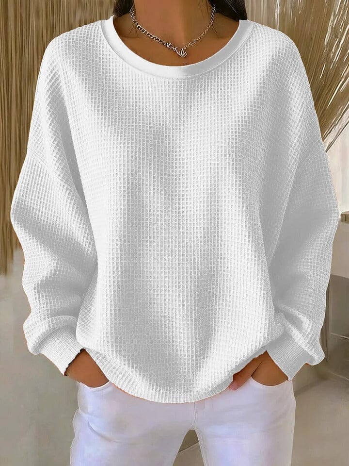 Nova - Classic Sweater Beaumonts Closet Toronto White XS 