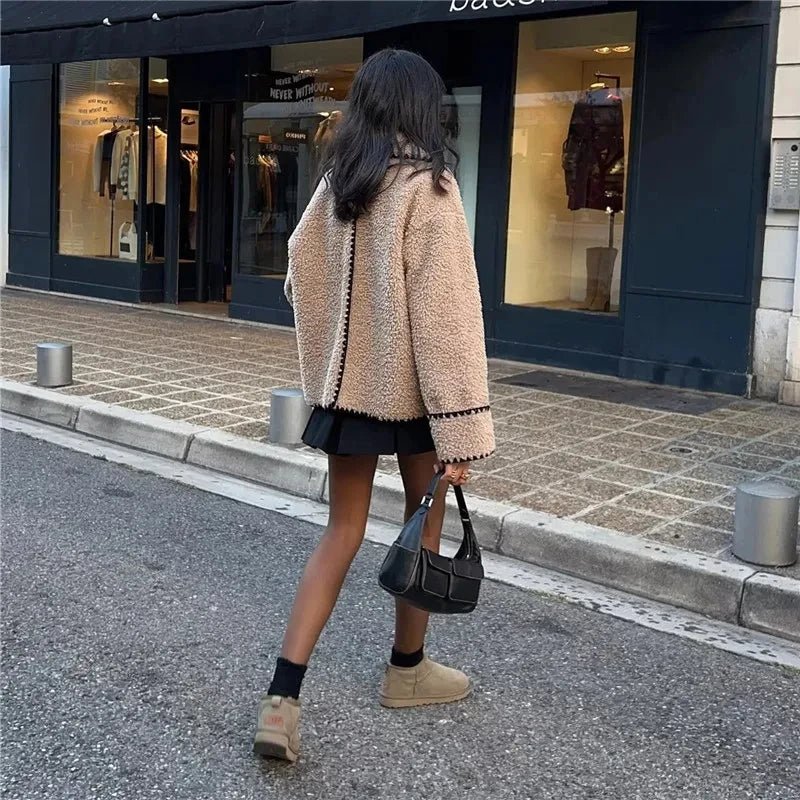 OLIVIA™ | Luxe Teddy Jacket - Beaumonts Closet Toronto