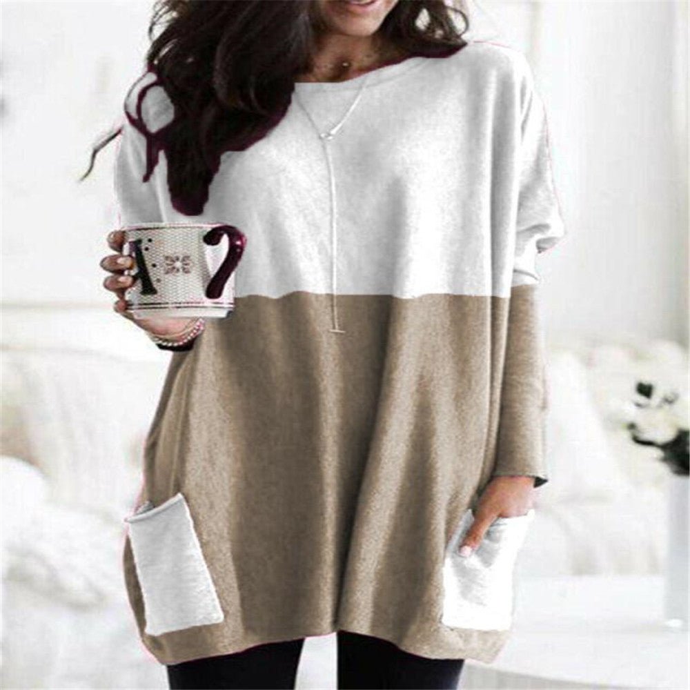 PAYONG™ - Casual Long Sleeve Lightweight Sweatshirt - Beaumonts Closet Toronto