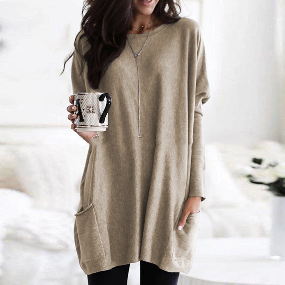 PAYONG™ - Casual Long Sleeve Lightweight Sweatshirt - Beaumonts Closet Toronto