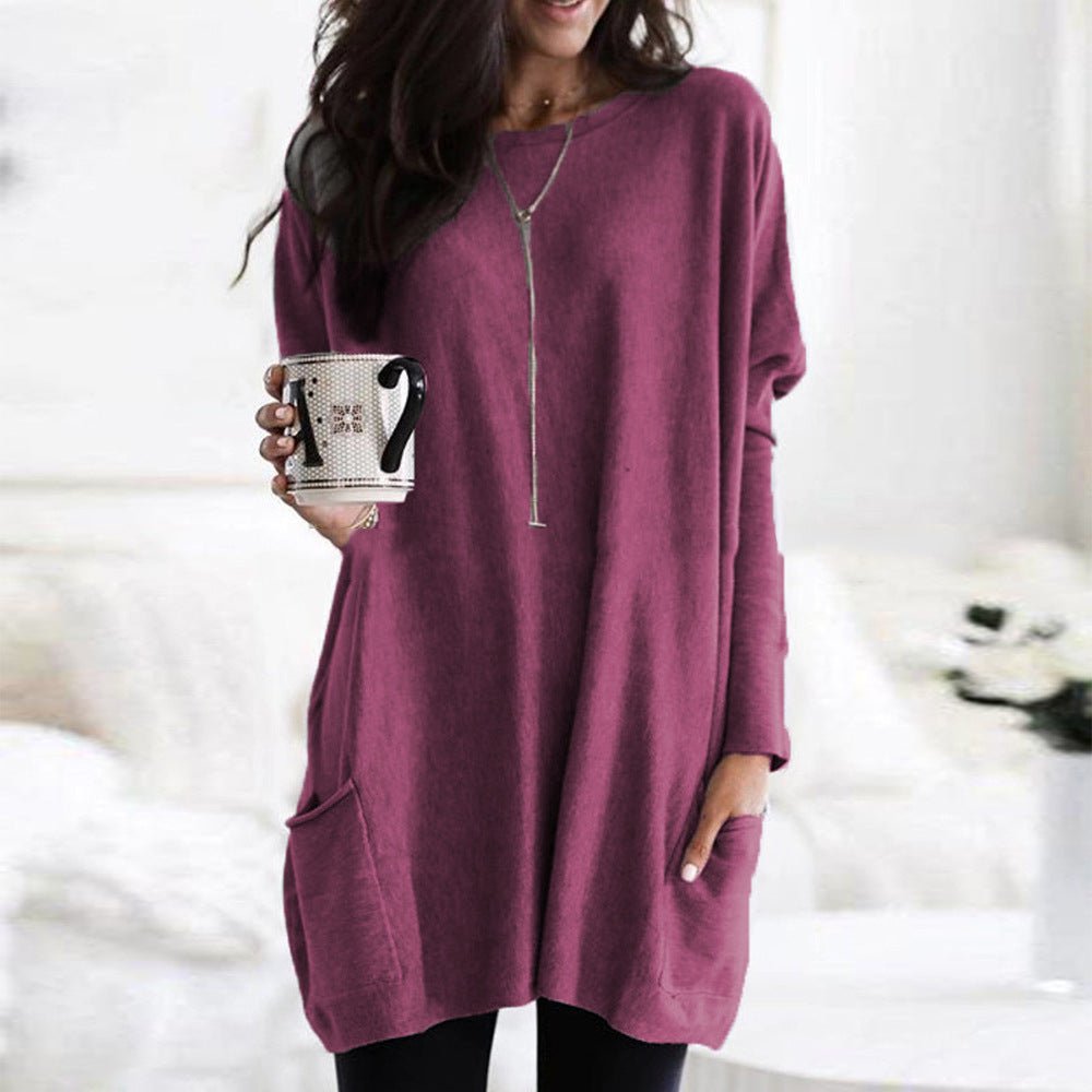 PAYONG™ - Casual Long Sleeve Lightweight Sweatshirt - Beaumonts Closet Toronto