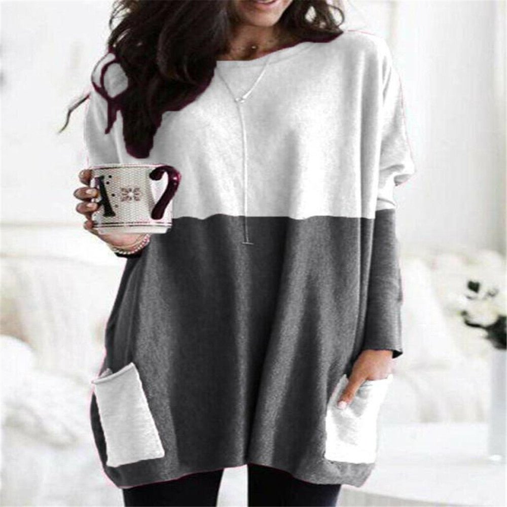 PAYONG™ - Casual Long Sleeve Lightweight Sweatshirt - Beaumonts Closet Toronto