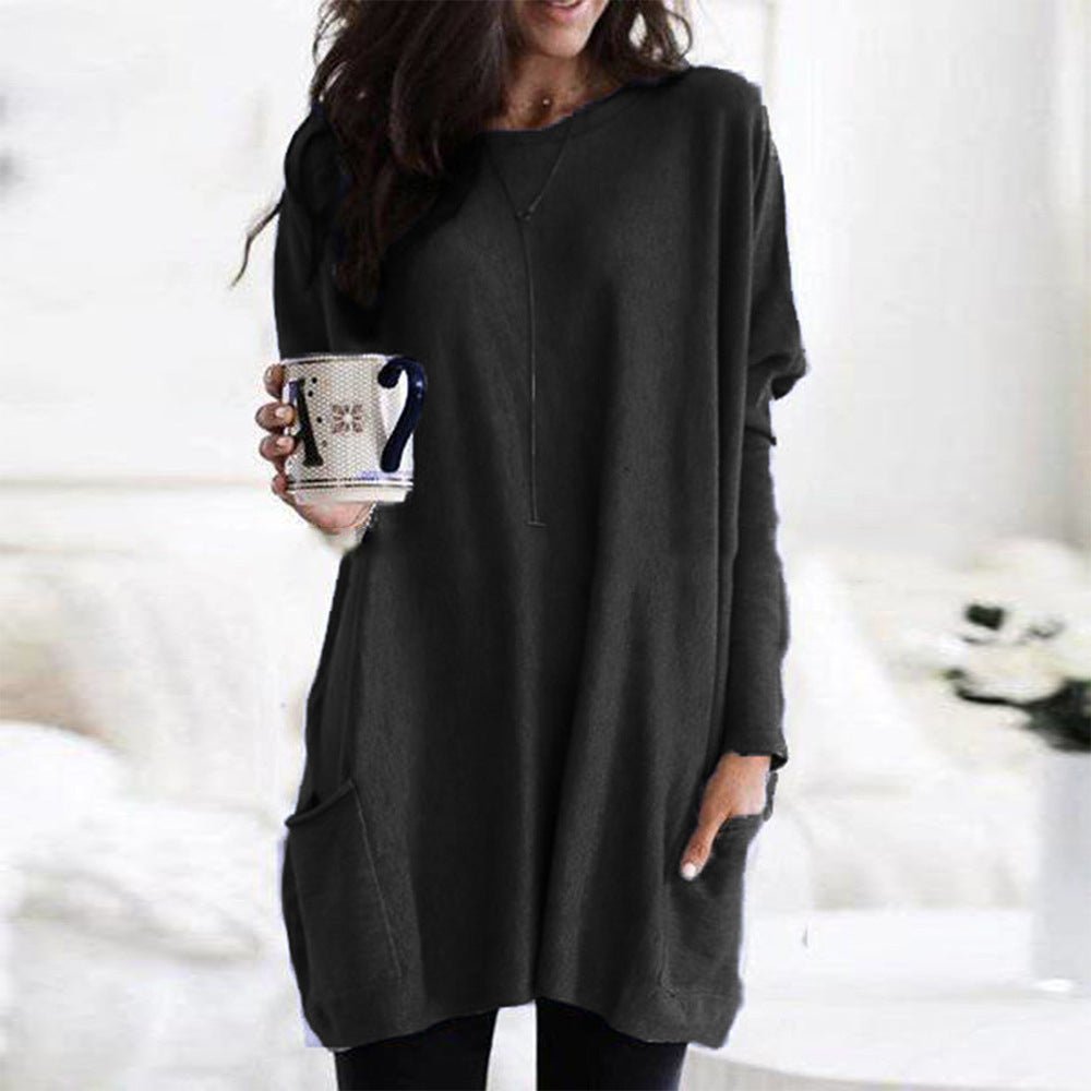 PAYONG™ - Casual Long Sleeve Lightweight Sweatshirt - Beaumonts Closet Toronto