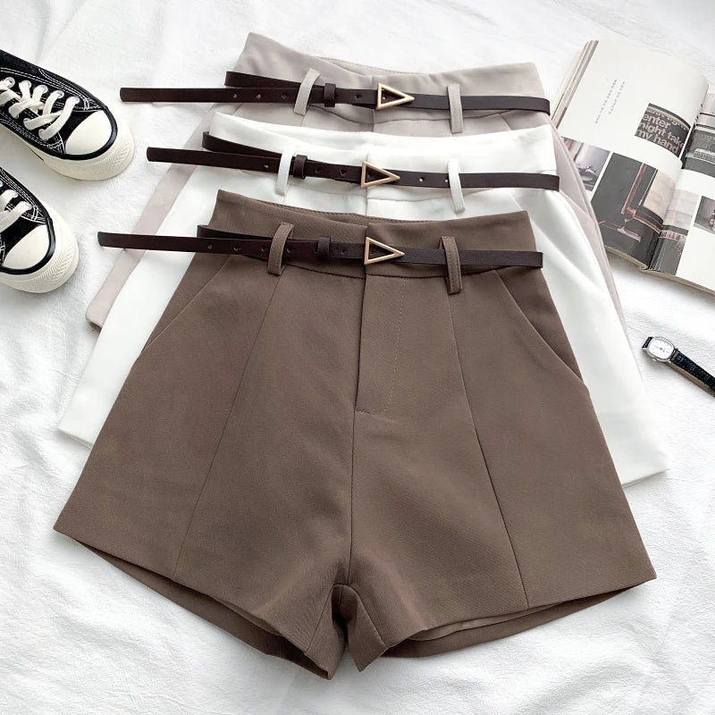 RACHELLE™ – Sleek High - Waist Shorts - Beaumonts Closet Toronto