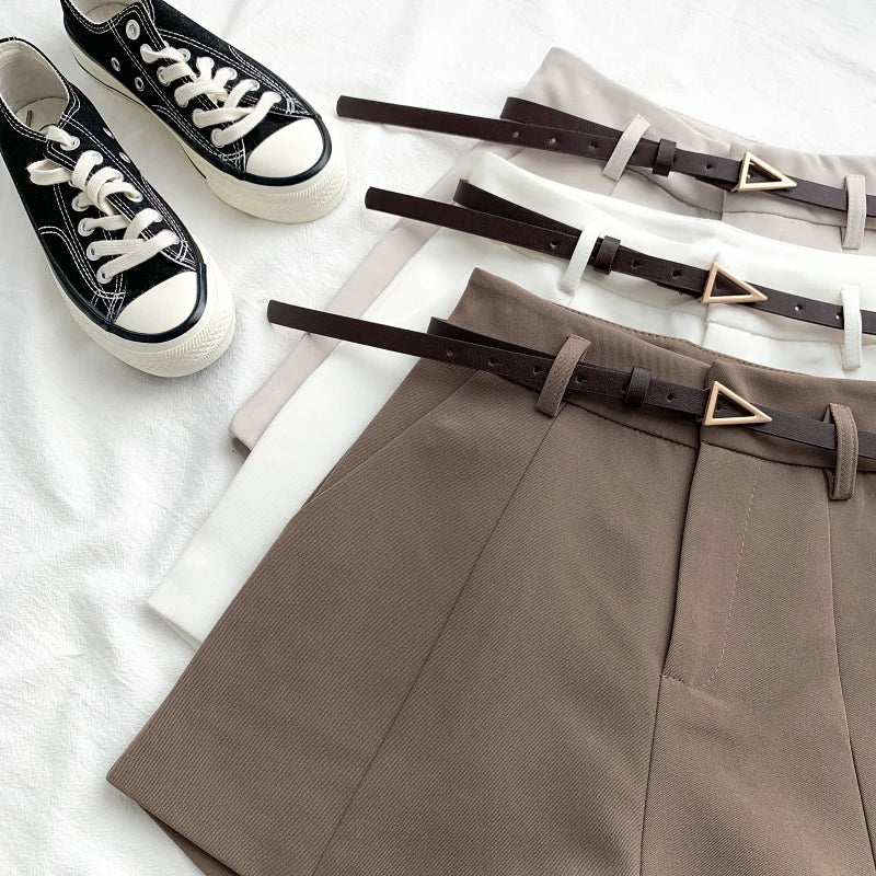RACHELLE™ – Sleek High - Waist Shorts - Beaumonts Closet Toronto