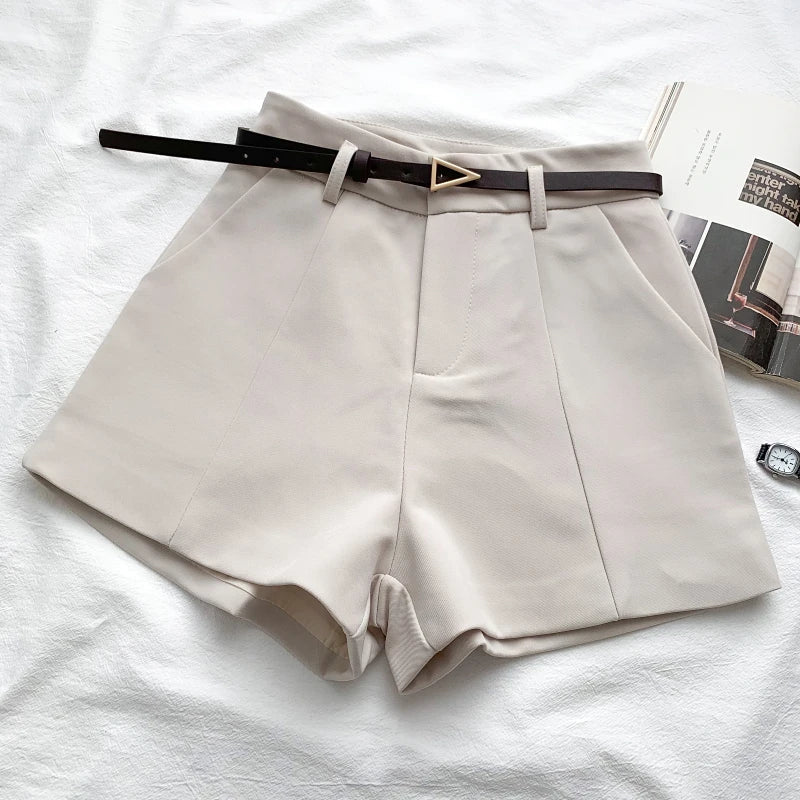 RACHELLE™ – Sleek High - Waist Shorts - Beaumonts Closet Toronto