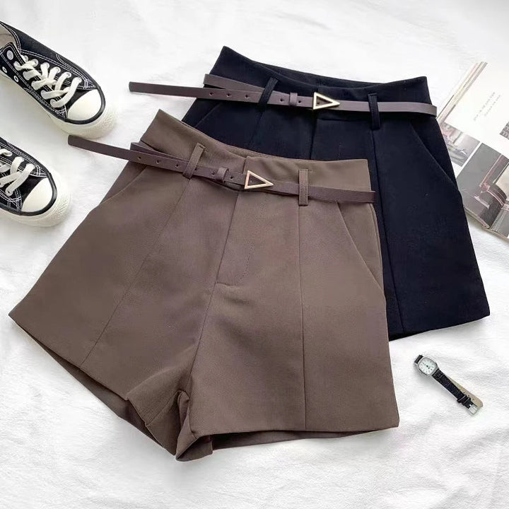 RACHELLE™ – Sleek High - Waist Shorts - Beaumonts Closet Toronto