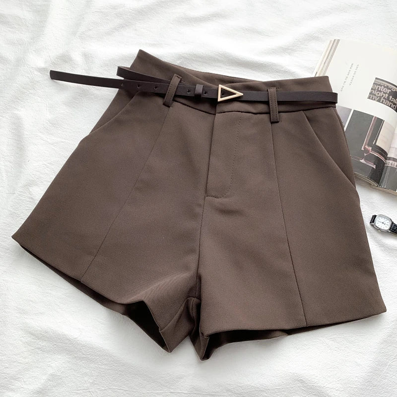 RACHELLE™ – Sleek High - Waist Shorts - Beaumonts Closet Toronto