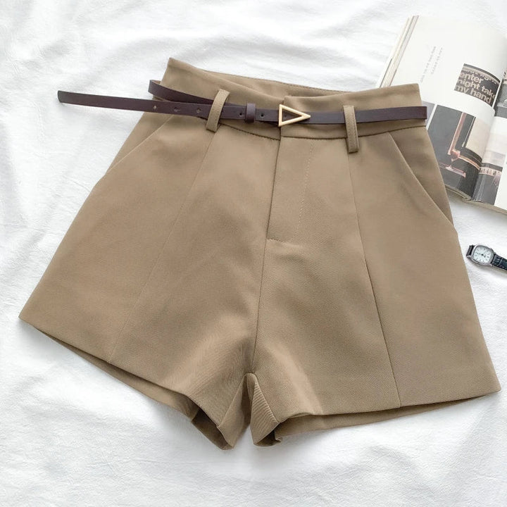 RACHELLE™ – Sleek High - Waist Shorts - Beaumonts Closet Toronto