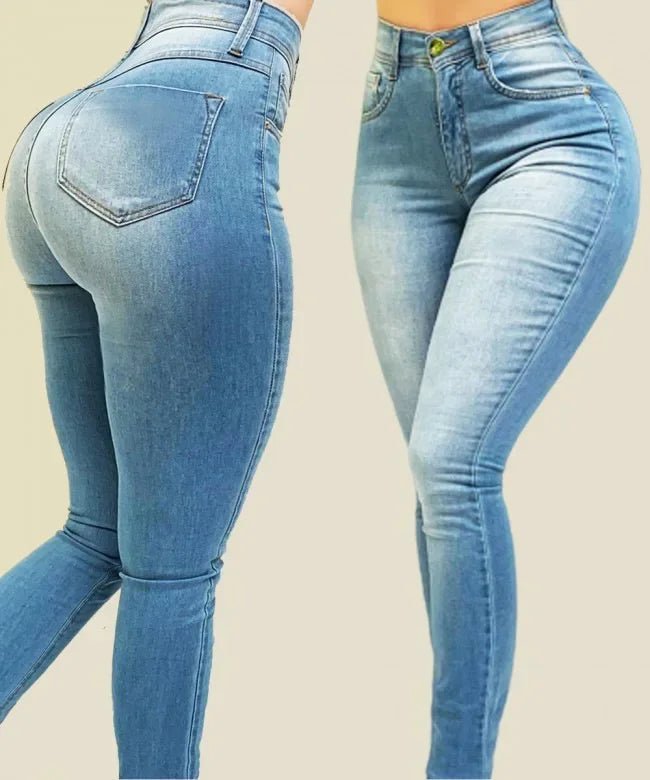 RÉJEANNE™ – Perfect Fit Stretch Skinny Jeans - Beaumonts Closet Toronto