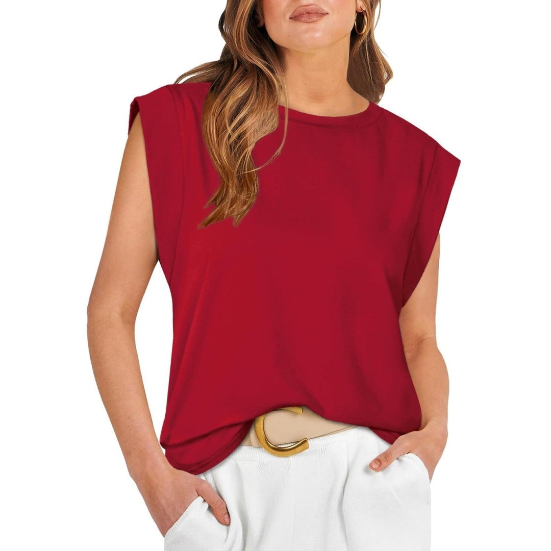 SAMPAGUITA™ – Comfy Loose Fit Crew Neck Summer Top - Beaumonts Closet Toronto