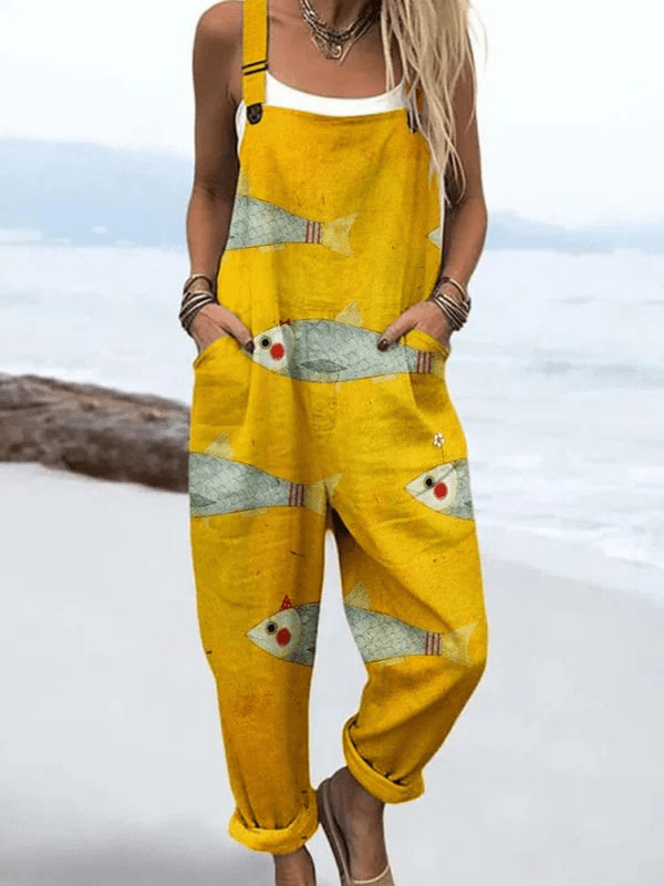Sunny Swimmer Jumpsuit - Beaumonts Closet Toronto