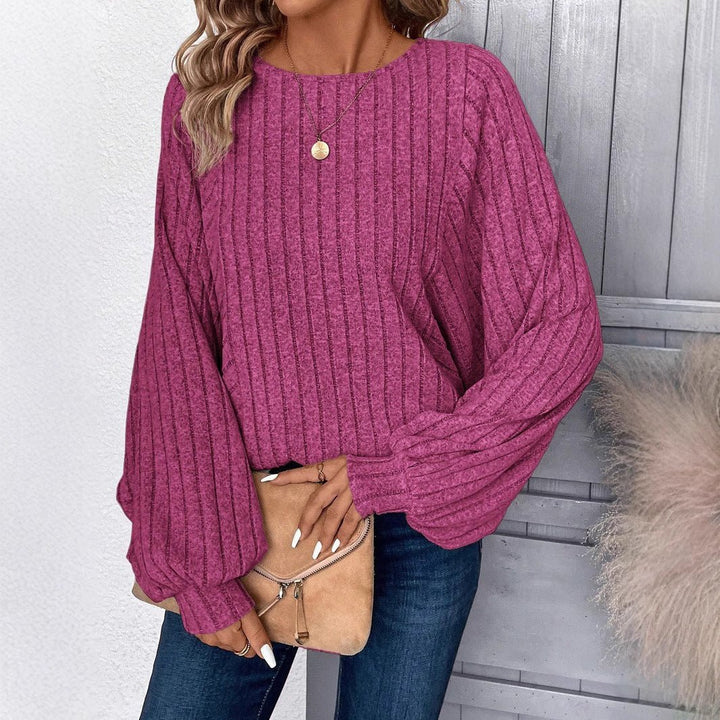 TIANA™ - Casual Loose Fit Long Sleeve Blouse - Beaumonts Closet Toronto