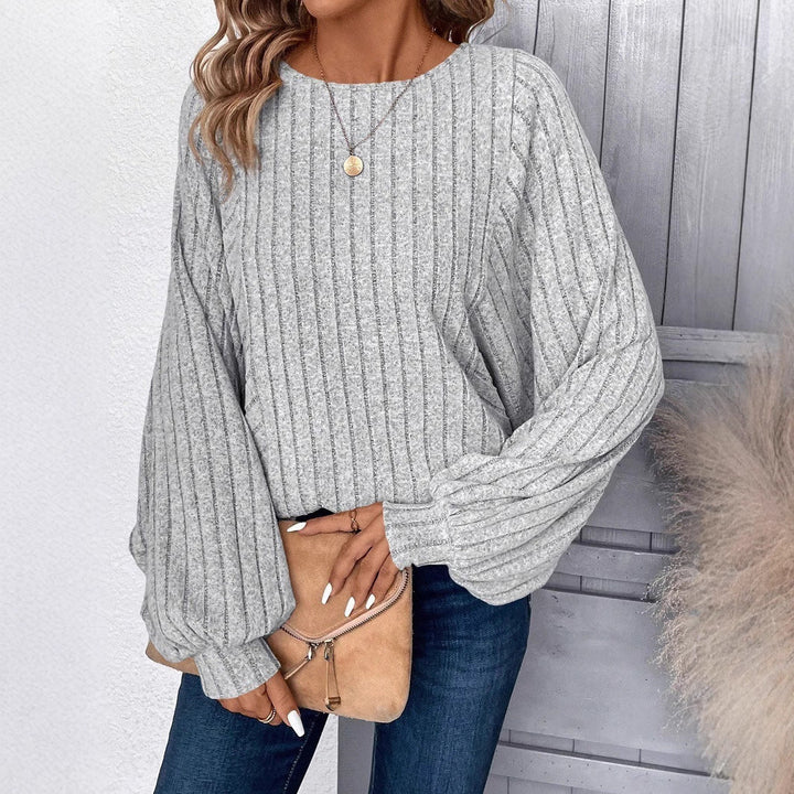 TIANA™ - Casual Loose Fit Long Sleeve Blouse - Beaumonts Closet Toronto