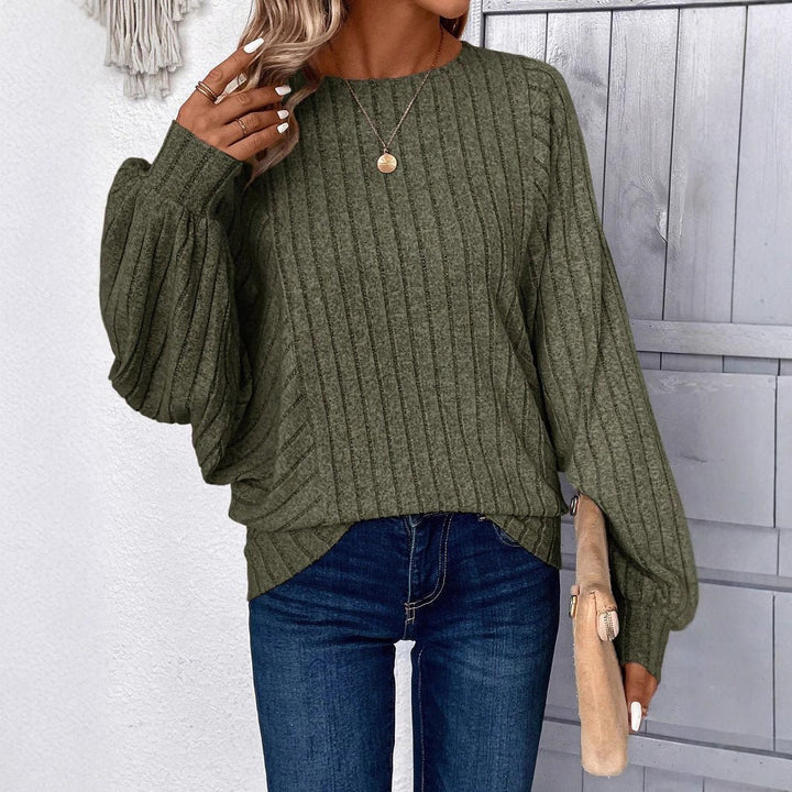TIANA™ - Casual Loose Fit Long Sleeve Blouse - Beaumonts Closet Toronto