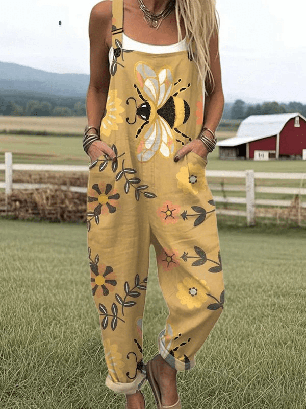 Wildflower Buzz Jumpsuit - Beaumonts Closet Toronto